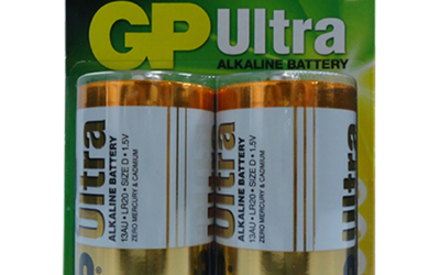 13AUP-U2-BATERIA GP ALKALINA D BLISTER X 2