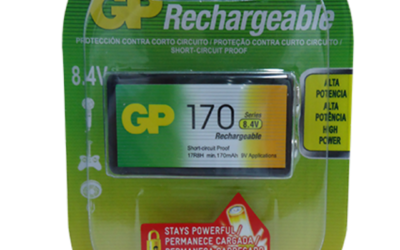 17R8H-U1-BATERIA GP RECARGABLE CUADRAD 8.4 V