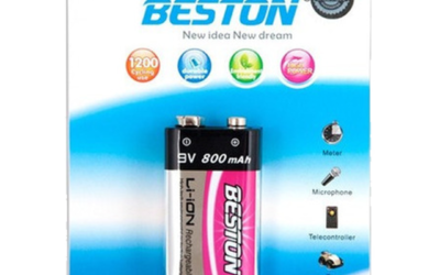 BST-9V-BATERIA BESTON 9V RECARGABLE Ni-MH