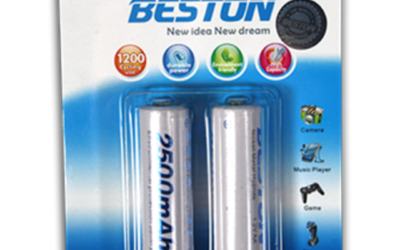 BST-AA2500X2-BATERIA BESTON AA RECARGABLE 2500 mAh