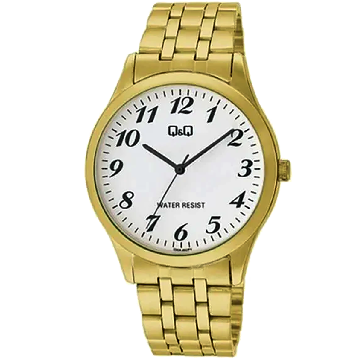 C00A-RELOJ Q&Q P/M ACERO DORADA HOMBRE-006PY