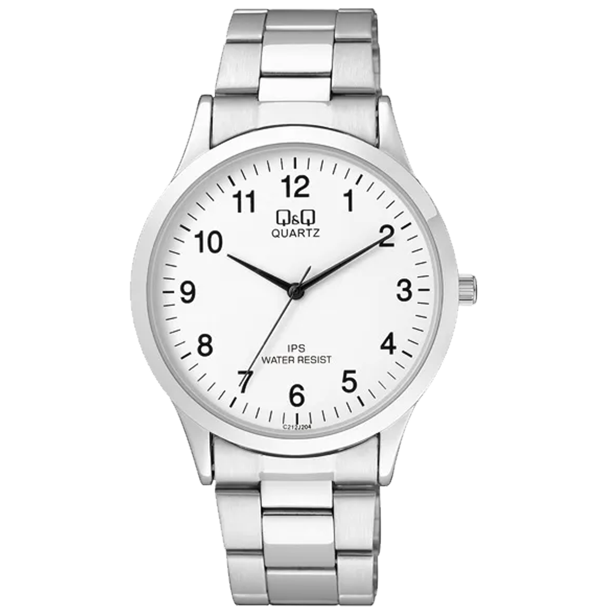 C212J-RELOJ Q&Q P/M ACERO HOMBRE-204Y