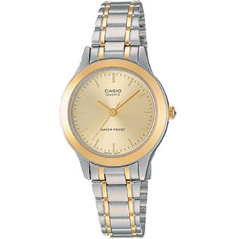 LTP-1128G-RELOJ CASIO P/M ACERO BICOLOR DAMA-9ARDF