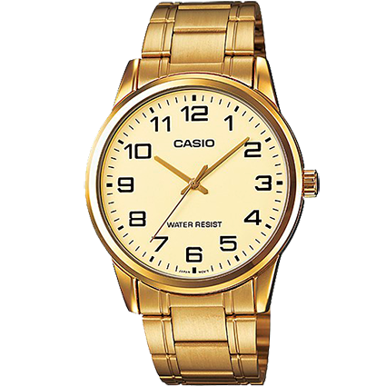MTP-V001G-RELOJ CASIO P/M DORADO ACERO-9BUDF