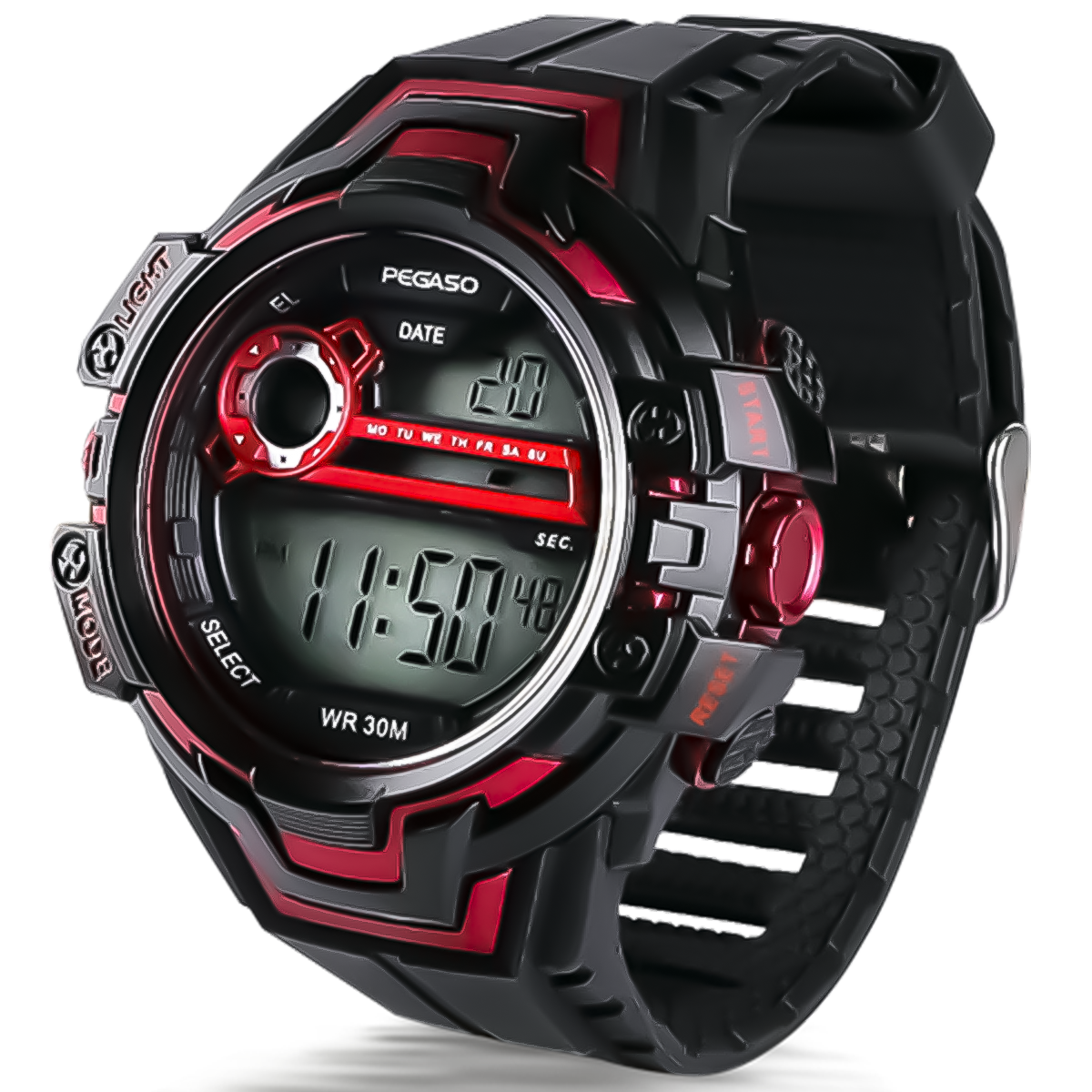 P8106-RELOJ PEGASO DIGITAL ILLUMINATOR-010106