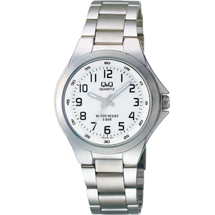 Q618J-RELOJ Q&Q P/M ACERO-204Y