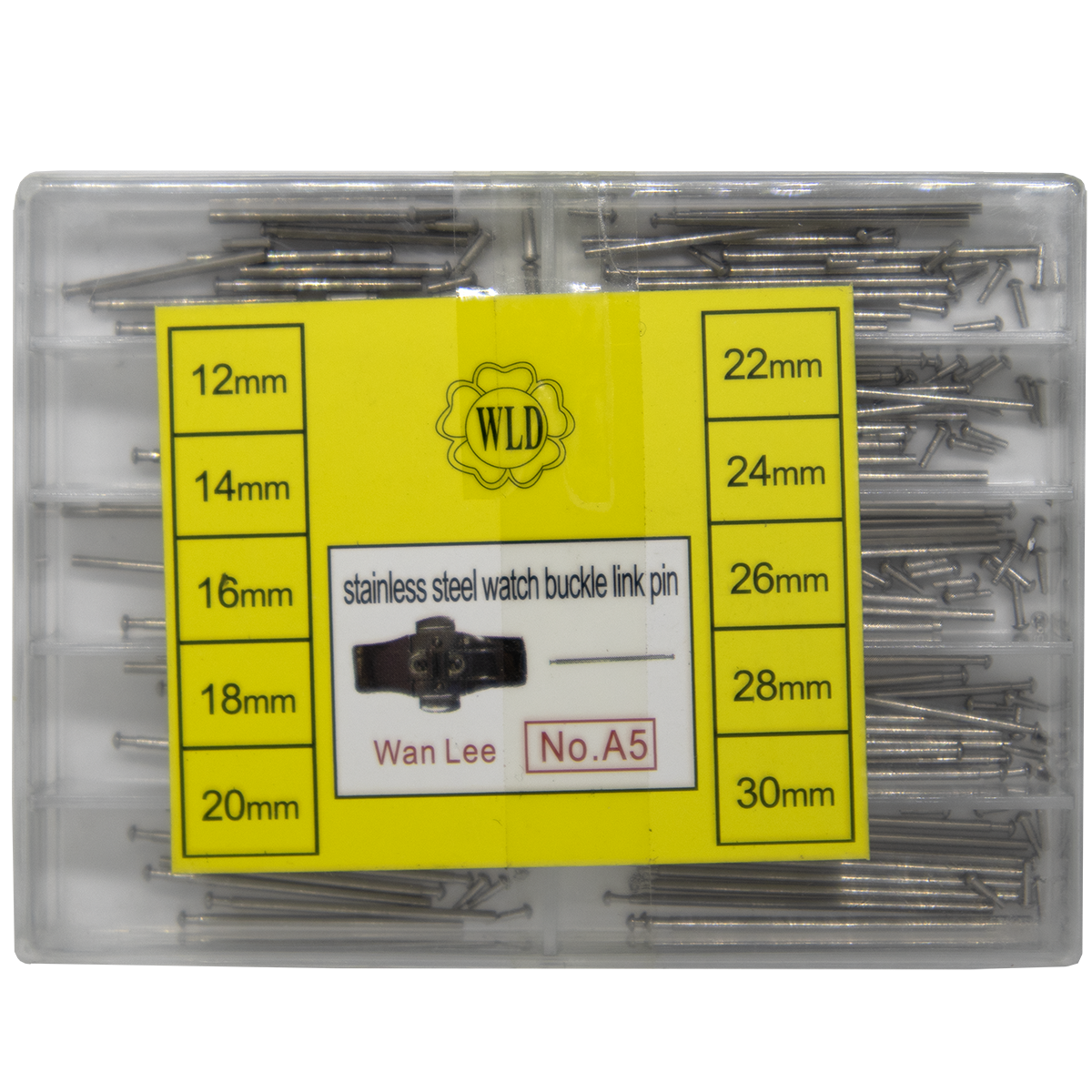 A5-KIT DE PASADORES ACERO CON TORN. #12/30