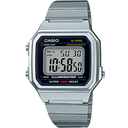 B650WD-RELOJ CASIO RETRO ACERO-1ADF