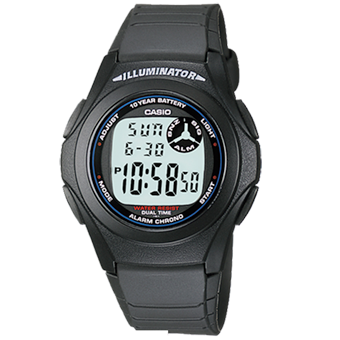 F-200W-RELOJ CASIO PLASTICO DIGITAL ILLUMINATOR-1ADF