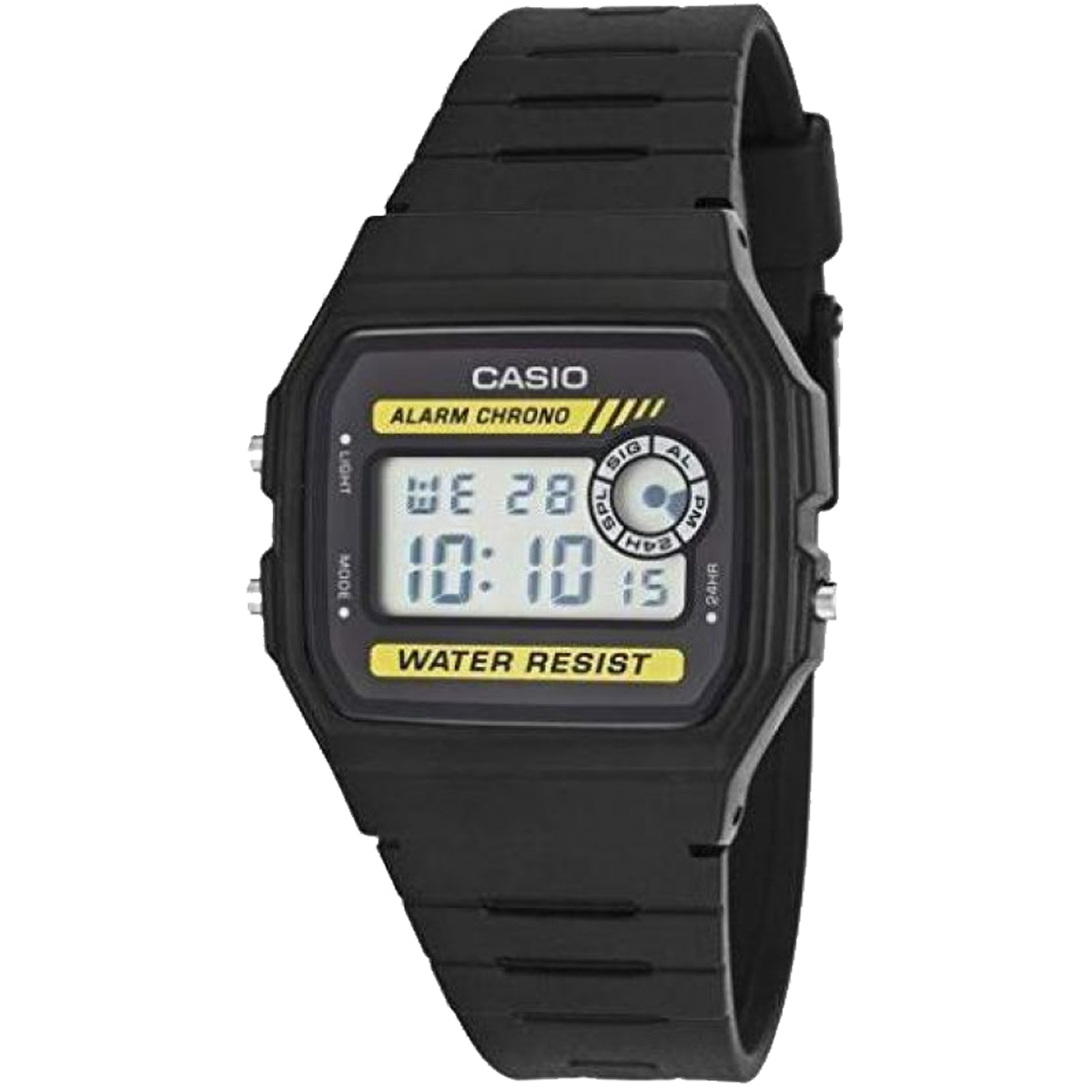 F-94WA-RELOJ CASIO PLASTICO ALARMA DIGITAL-9DG