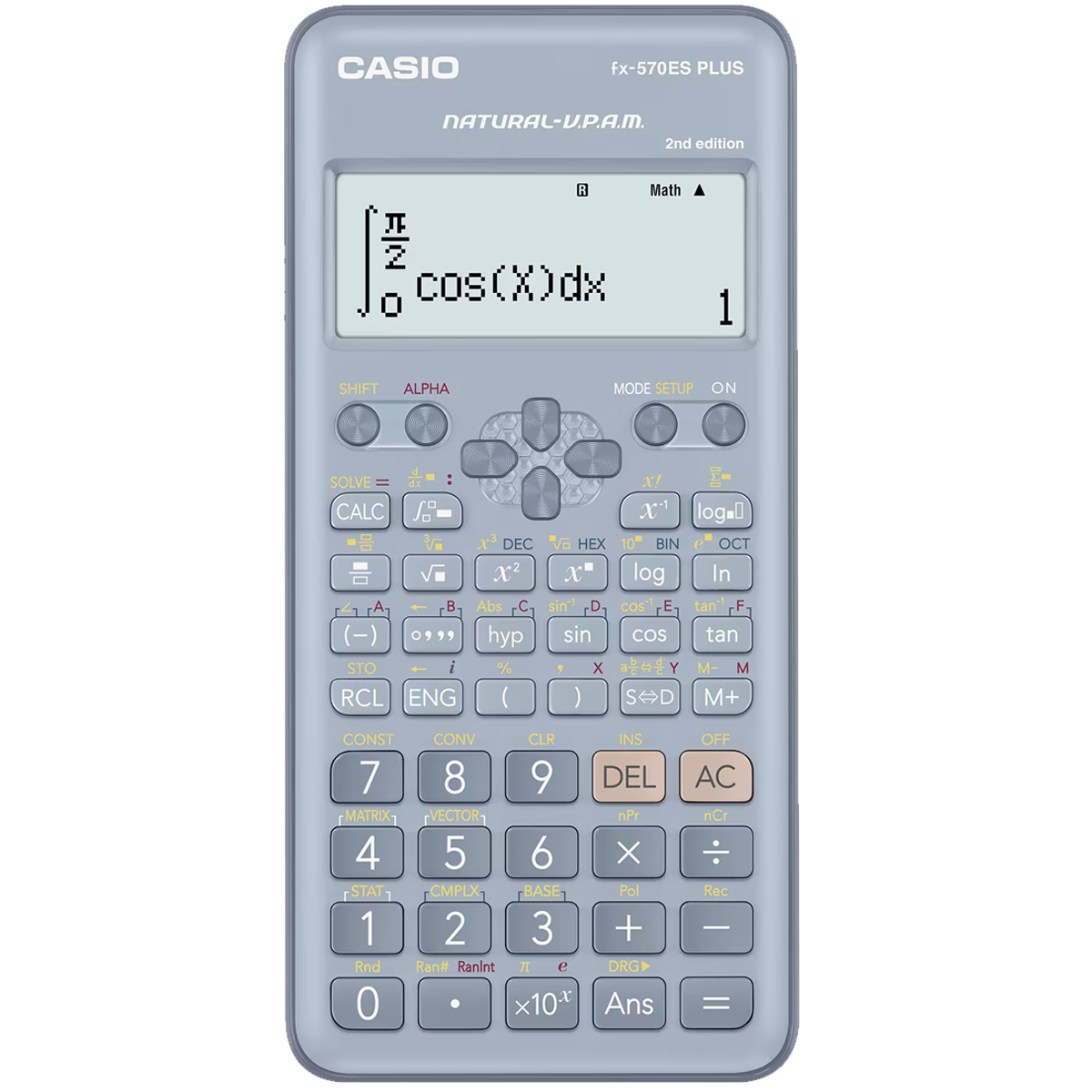 FX-570ESPLUS2-CALCULADORA CASIO CIENTIFICA AZUL 417 FU-BU