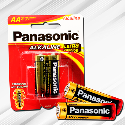 LR6XALC-2B-BATERIA PANASONIC AA ALCALINA BL X 2