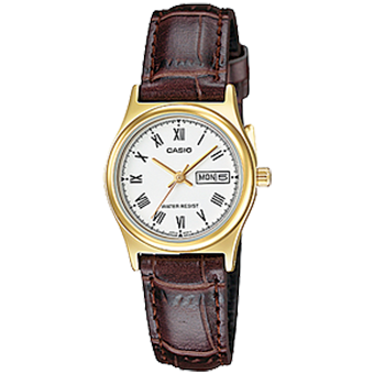 LTP-V006GL-RELOJ CASIO P/C DAMA DOBLE CALENDARIO-7BUD