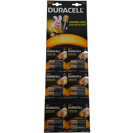 MN-1500B2-BATERIA DURACELL AA ALCALINA BL X 12