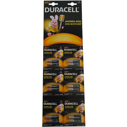 MN-2400B2-BATERIA DURACELL AAA ALCALINA BL X 12