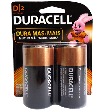 MN1300B2-BATERIA DURAELL TIPO D ALCALINA BL X 2