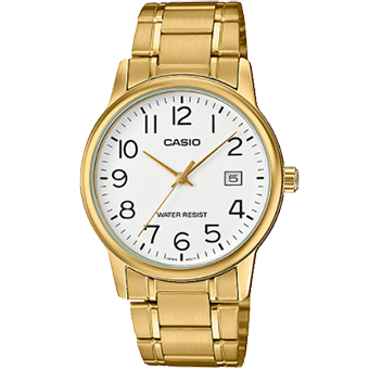 MTP-V002G-RELOJ CASIO P/M DORADO CALENDARIO-7B2UD