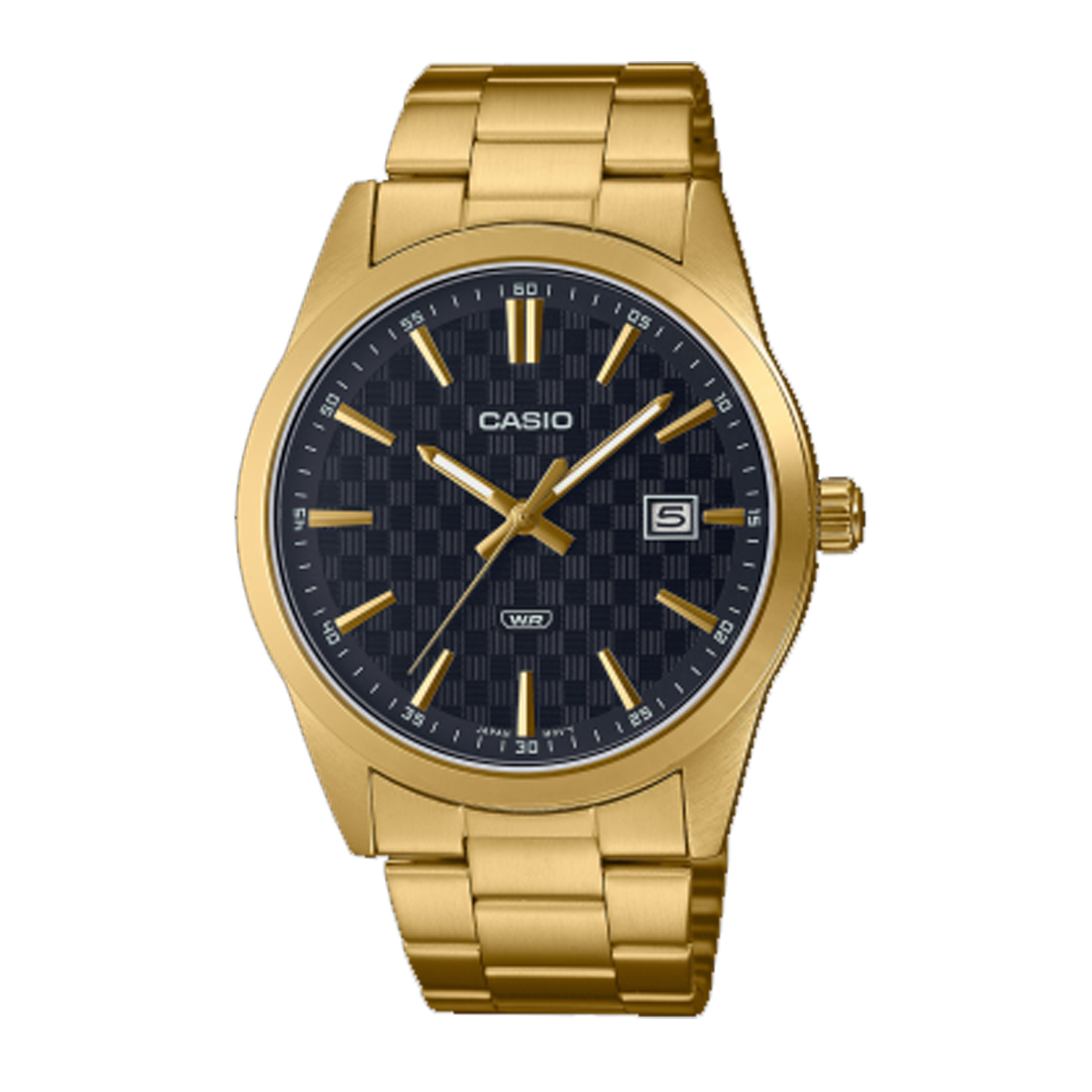 MTP-VD03G-1AUDF-RELOJ CASIO P/M DORADO CALENDARIO HOMBRE