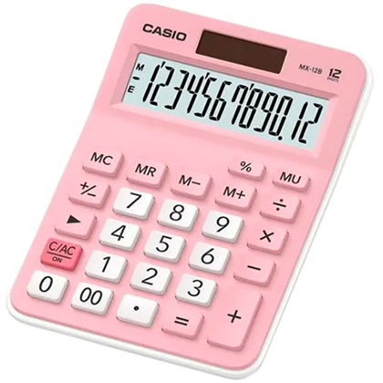MX-12B-CALCULADORA CASIO 12 DIGITOS DE ESCRIT.-PK