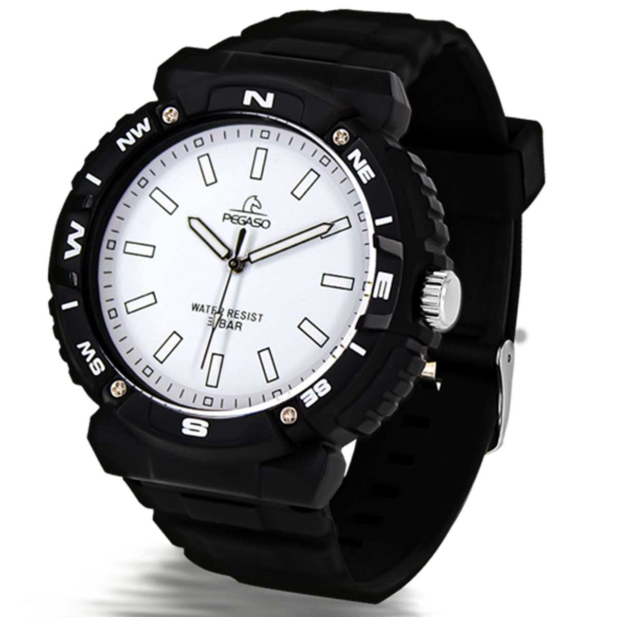 P1702P-RELOJ PEGASO PLASTICO-012202A