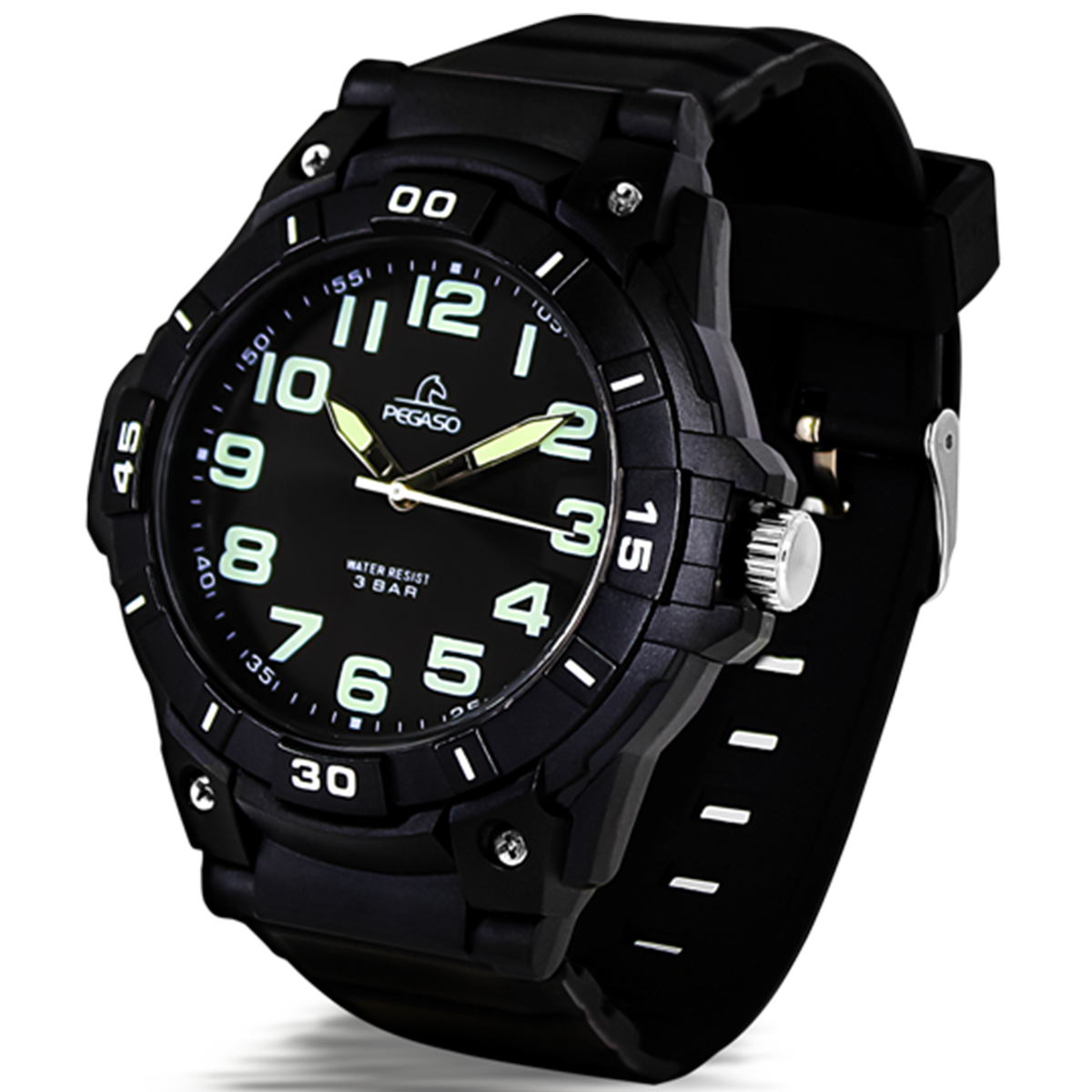 P1703P-RELOJ PEGASO PLASTICO-010103A