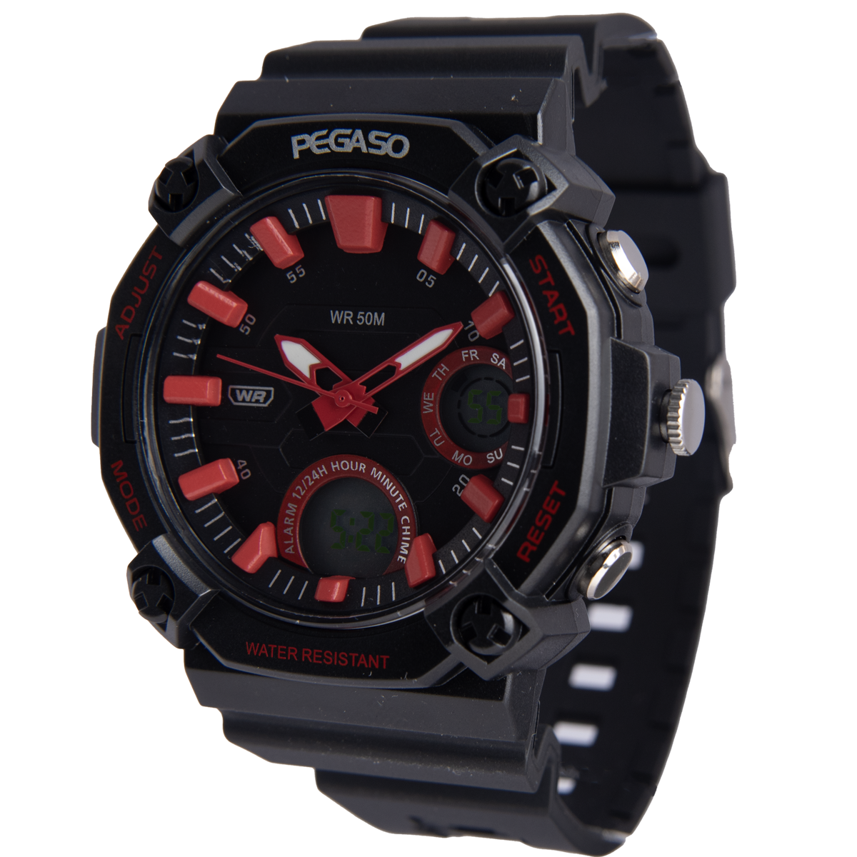 P2301A-RELOJ PEGASO ANA-DIG ILLUMINATOR-0106