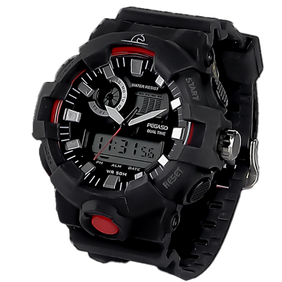 P6019A-RELOJ PEGASO ANA-DIG ILLUMINATOR-0106