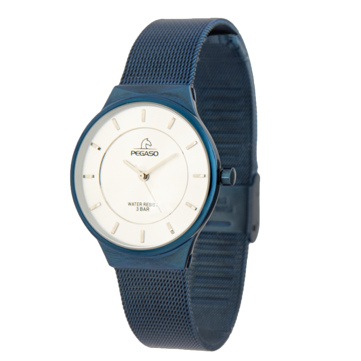P6483DB-RELOJ PEGASO FASHION MALLA AZUL-160701A