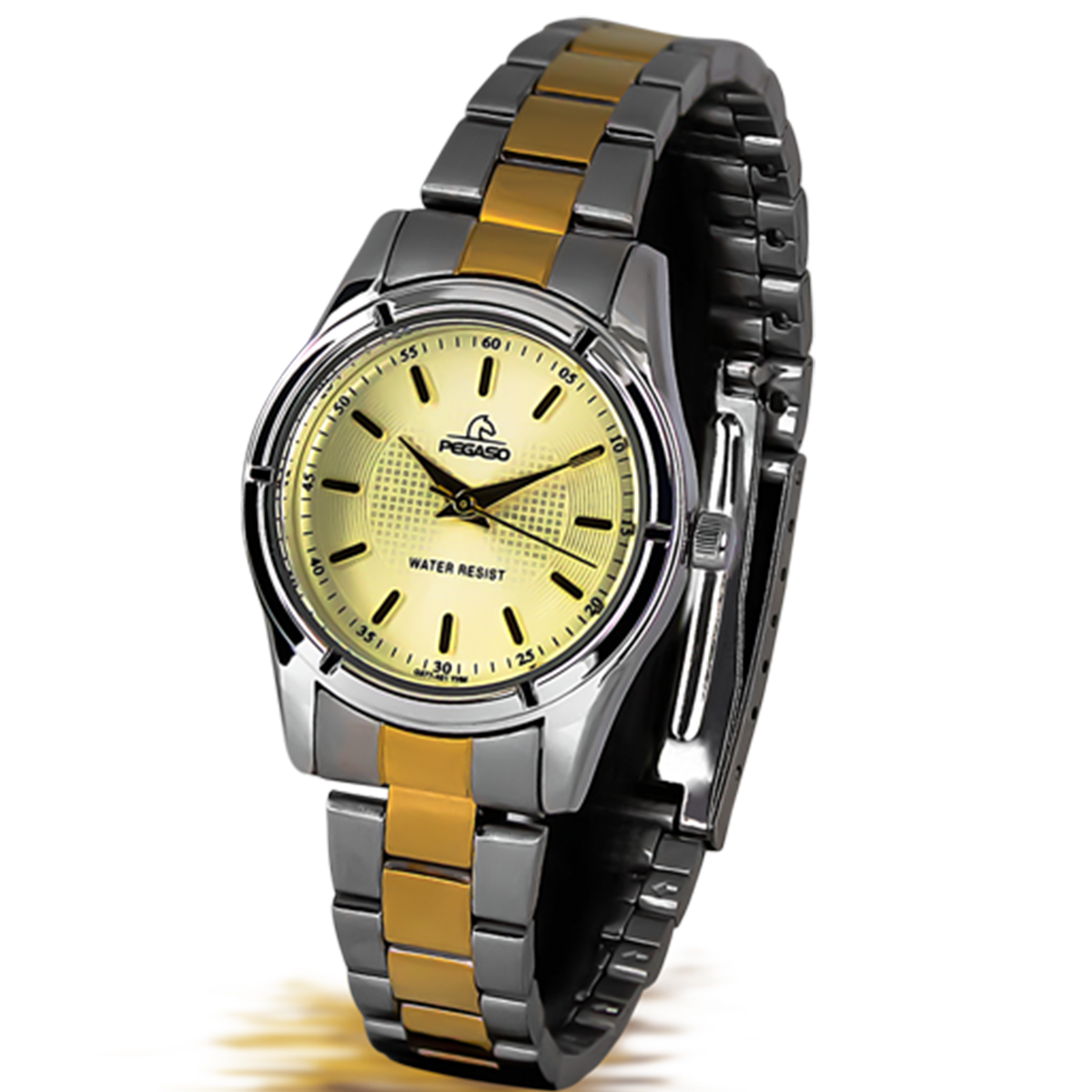 P6492SG-RELOJ PEGASO METALICO BICOLOR-071801A