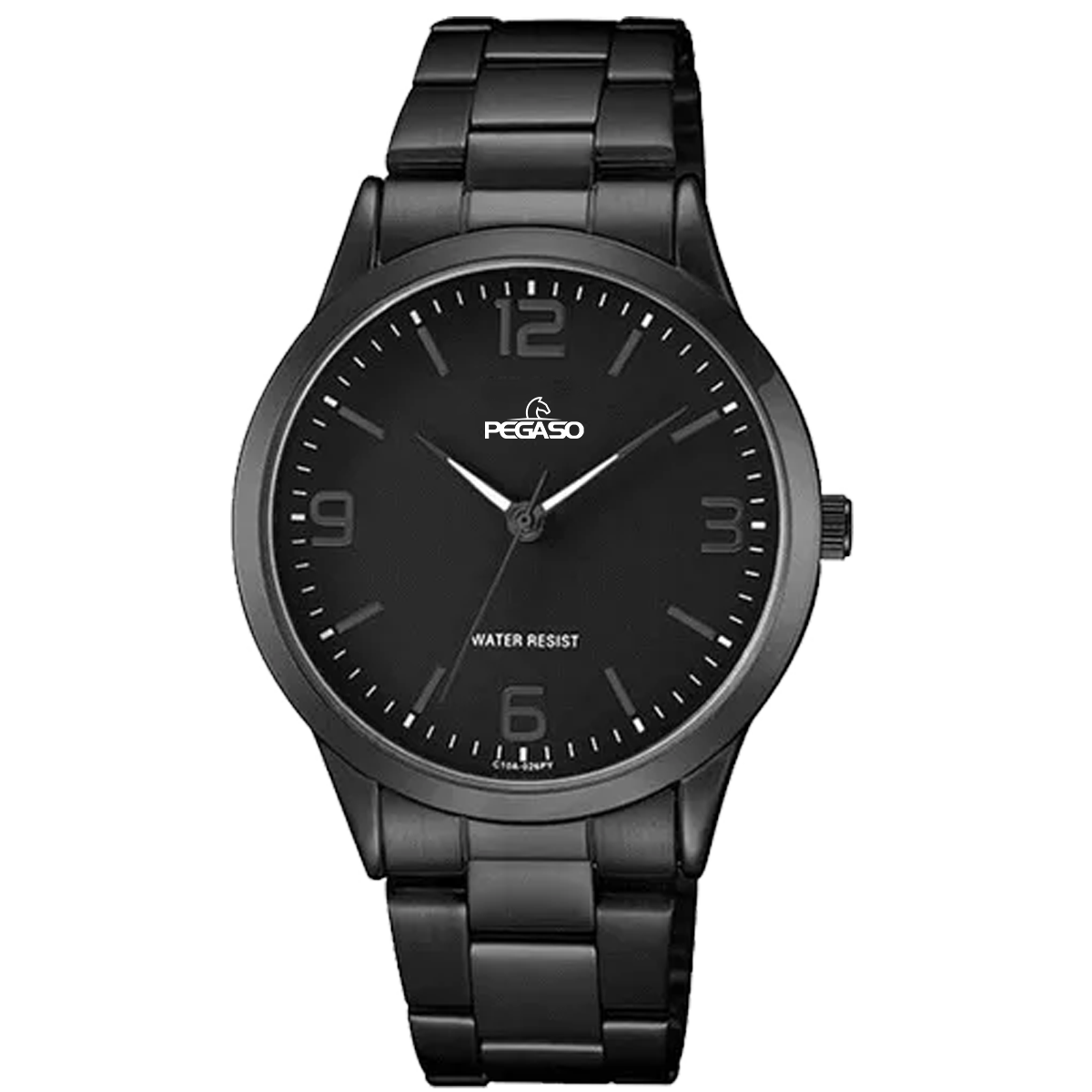 P6495BK-RELOJ PEGASO PAVONADO HOMBRE-010105A