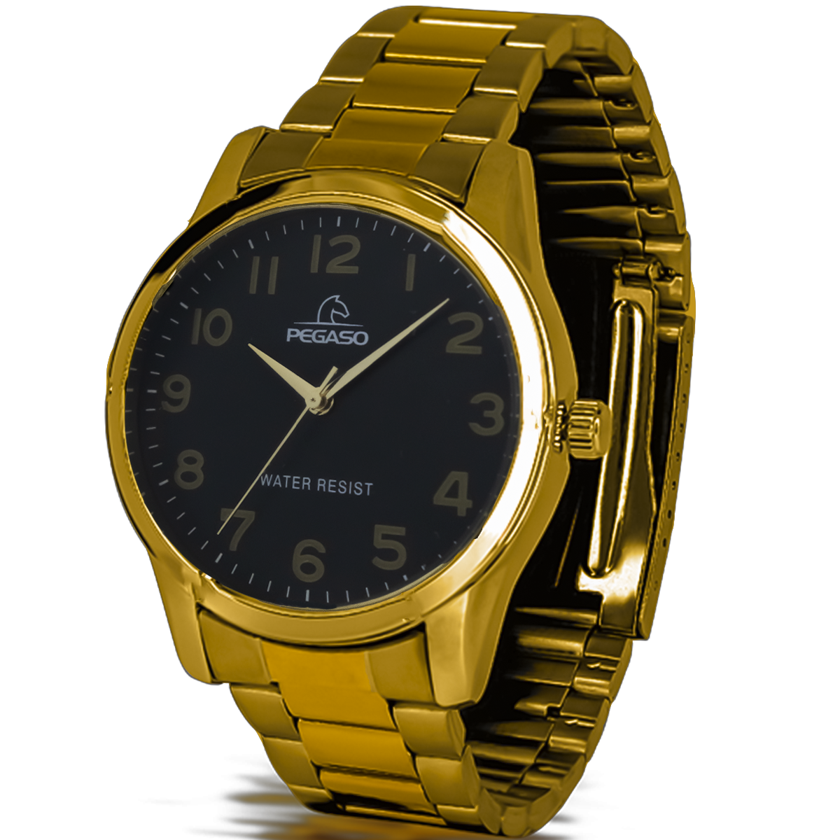 P6497G-RELOJ PEGASO P/M DORADO HOMBRE-180104A
