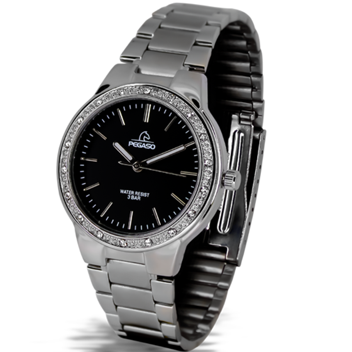 P6506S-RELOJ PEGASO FASHION PLATEADO-070101A