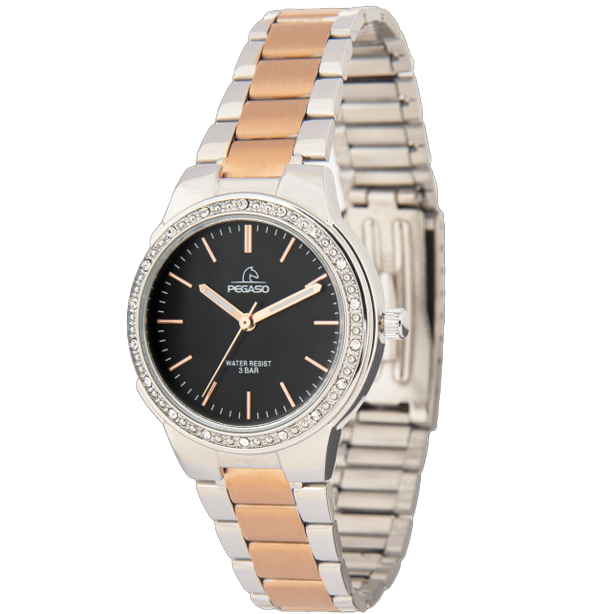 P6506SRG-RELOJ PEGASO FASHION BICOLOR ORO ROSA-07011A