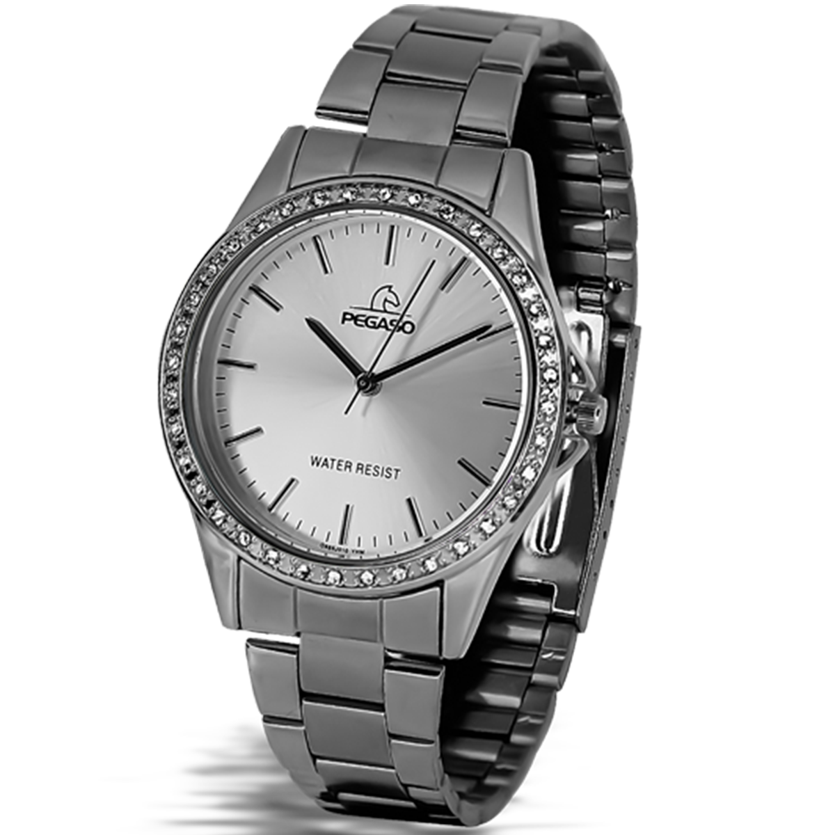 P6539S-RELOJ PEGASO FASHION METALICO PLATEADO-072201A