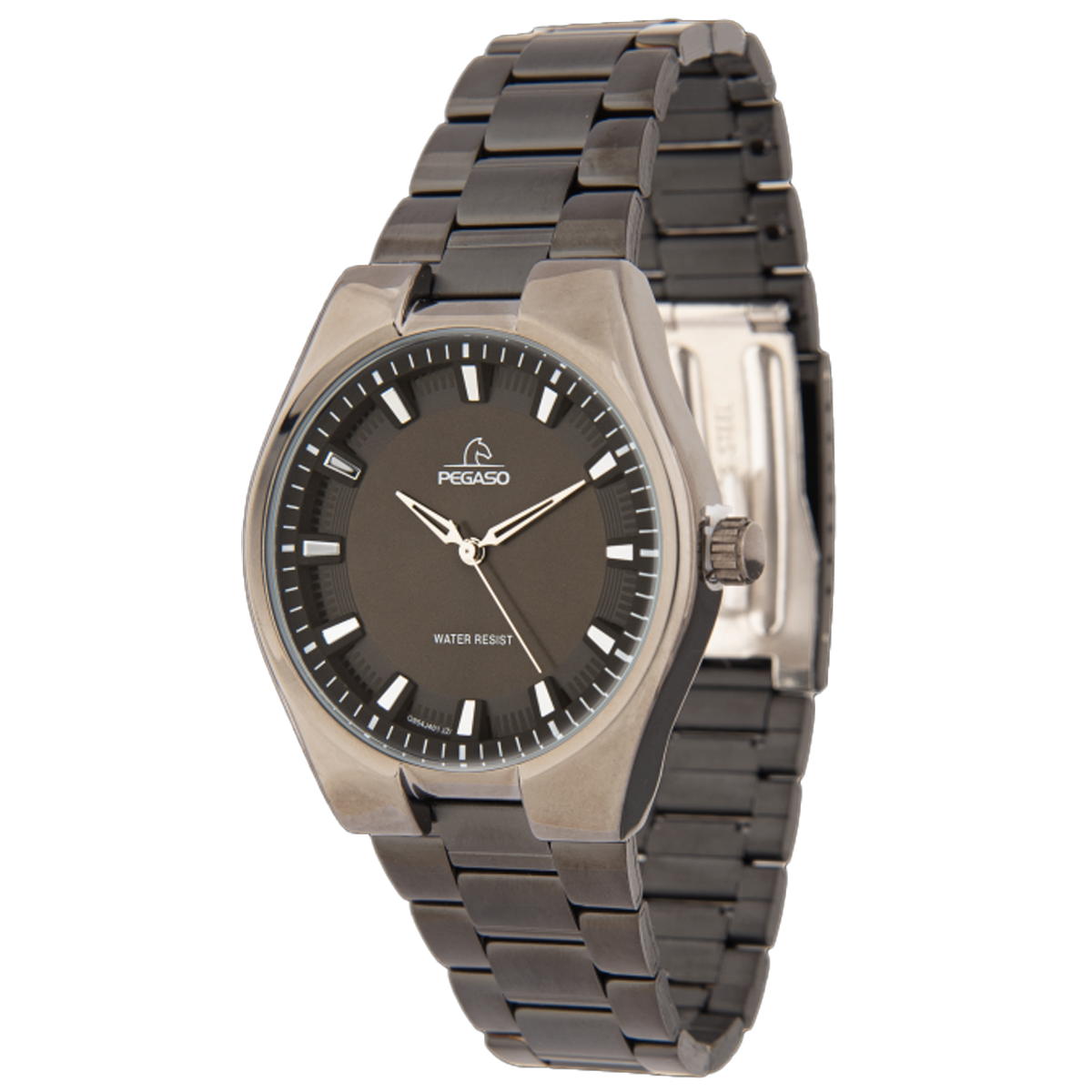 P6584BK-RELOJ PEGASO METALICO PAVONADO-010101A