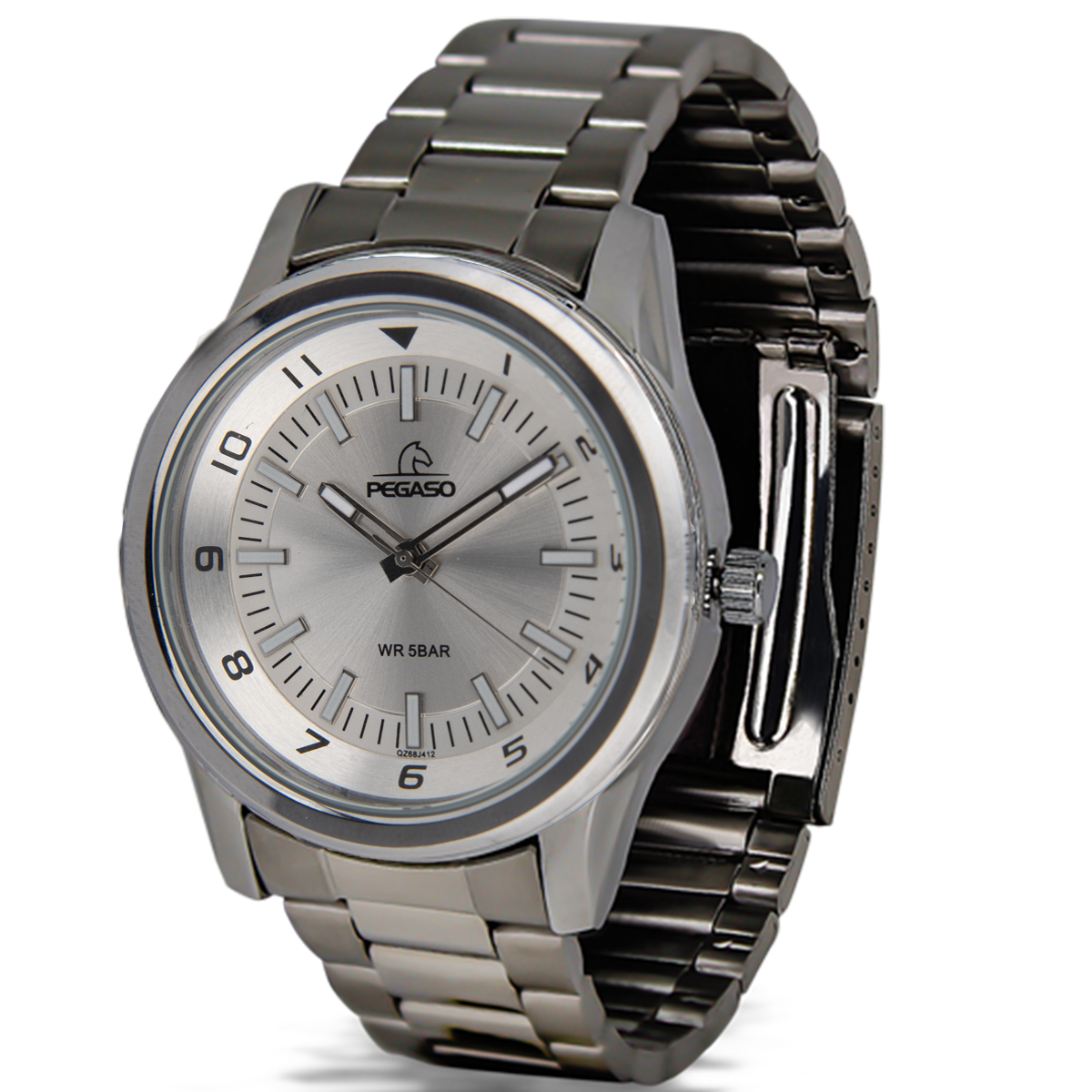 P6642S-RELOJ PEGASO P/M ACERO HOMBRE-070701A