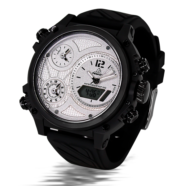 P7014A-RELOJ PEGASO ANA-DIG ILLUMINATOR-010107