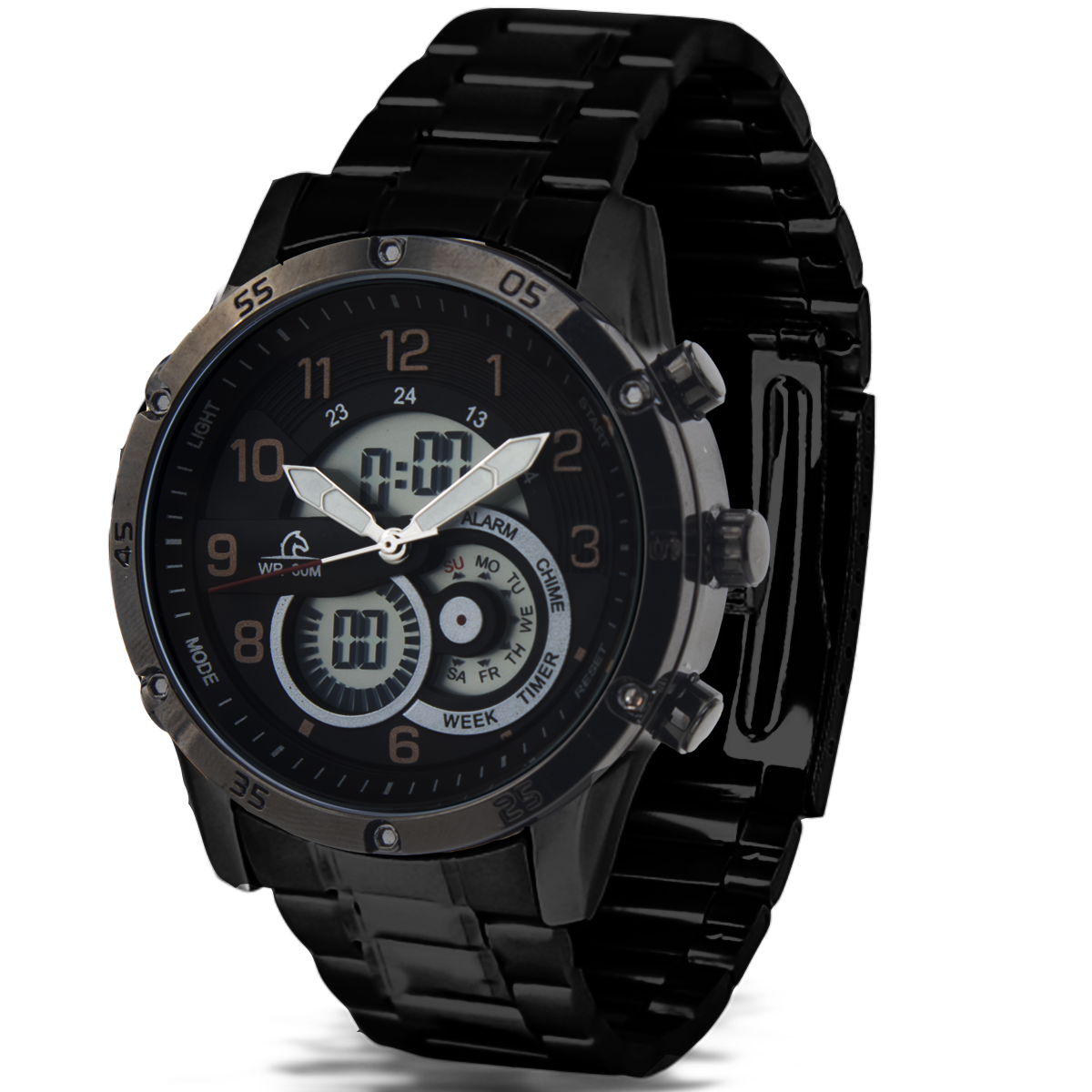 P8103ABK-RELOJ PEGASO METALICO PULSO PAVON.ANA-D.-M0123