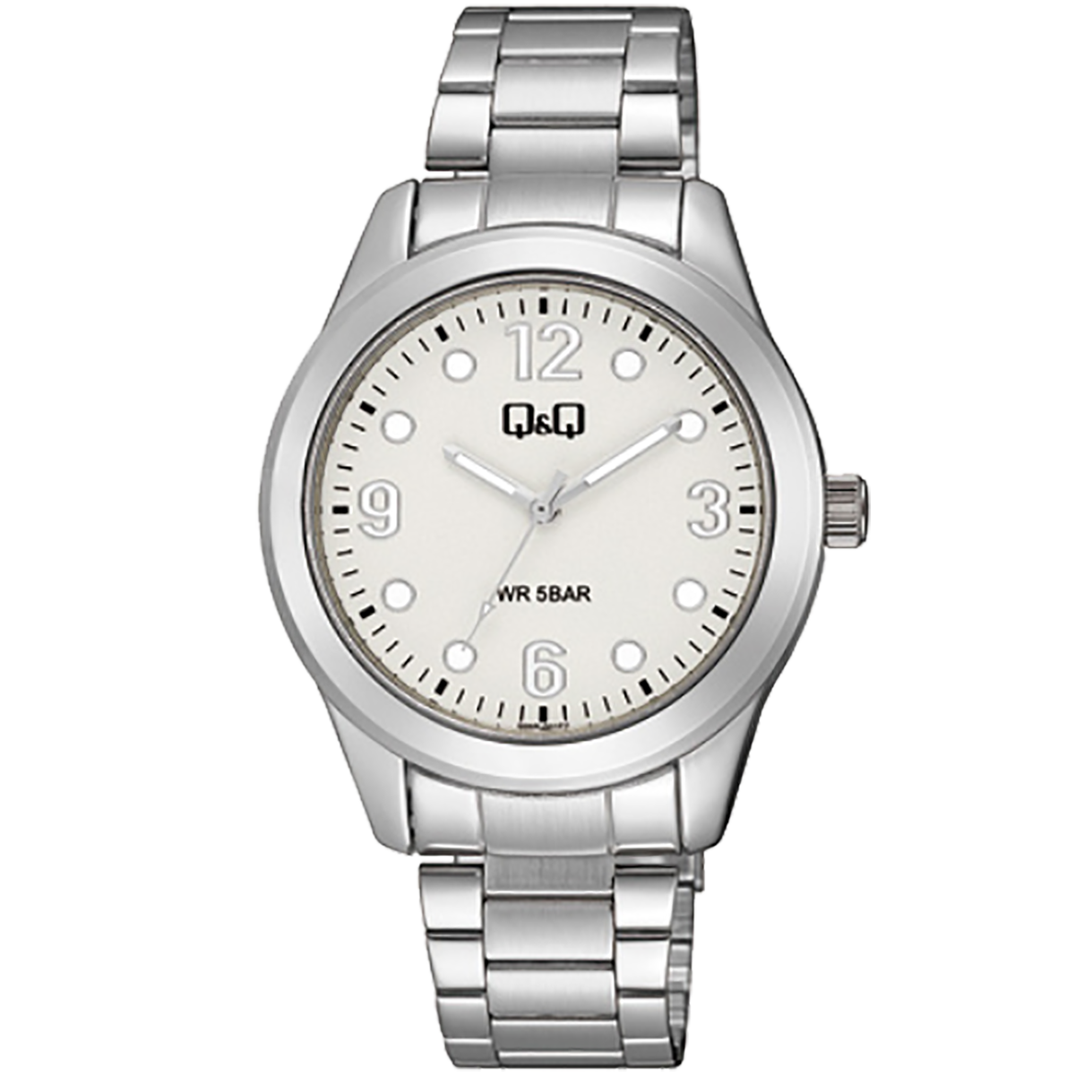 Q35B-RELOJ Q&Q P/M ACERO HOMBRE-001PY