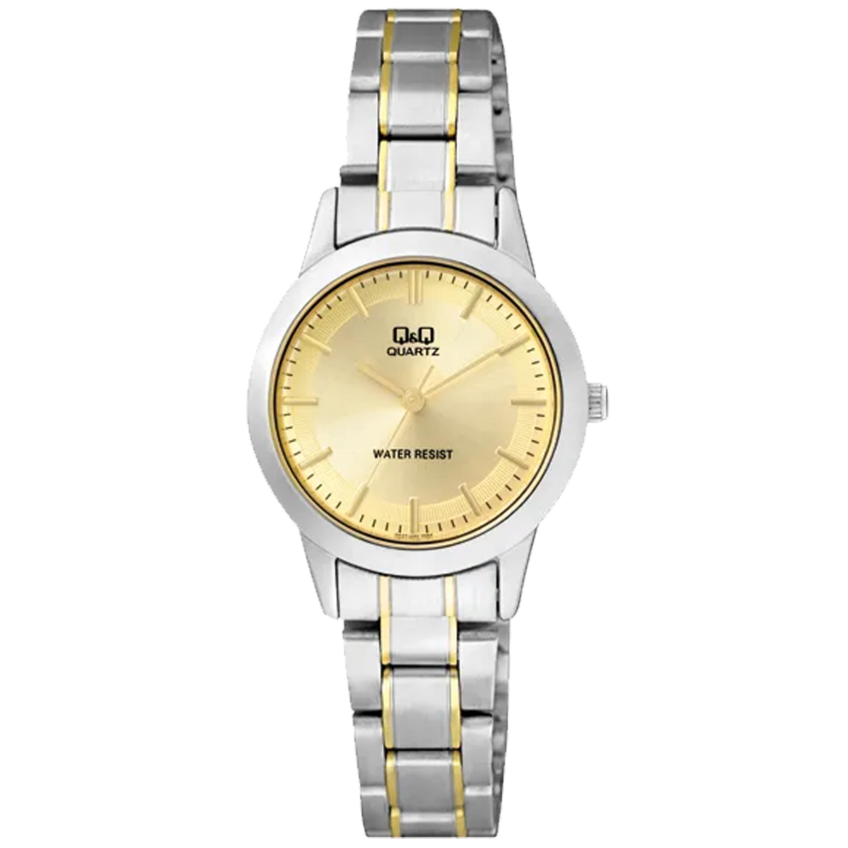 Q947J-RELOJ Q&Q P/M ACERO BICOLOR-400Y