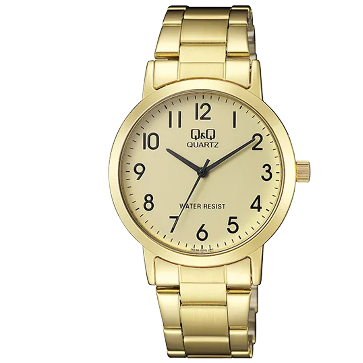 QA38J-RELOJ Q&Q P/M ACERO DORADO-003Y