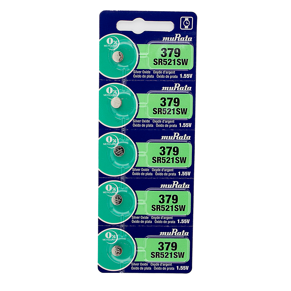 SR521-M-BATERIA MURATA OXIDO DE PLAT. BLX5 (379)