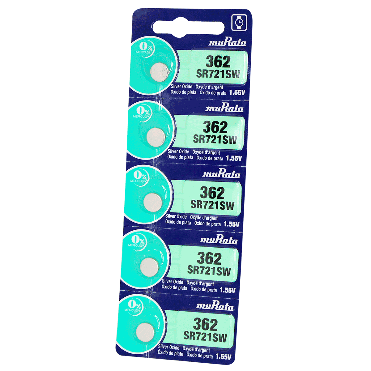 SR721-M-BATERIA MURATA OXIDO DE PLAT. BLX5 (362)