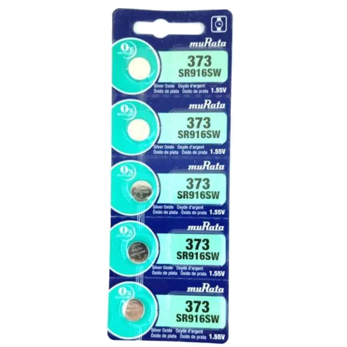 SR916-M-BATERIA MURATA OXIDO DE PLAT. BLX5 (373)