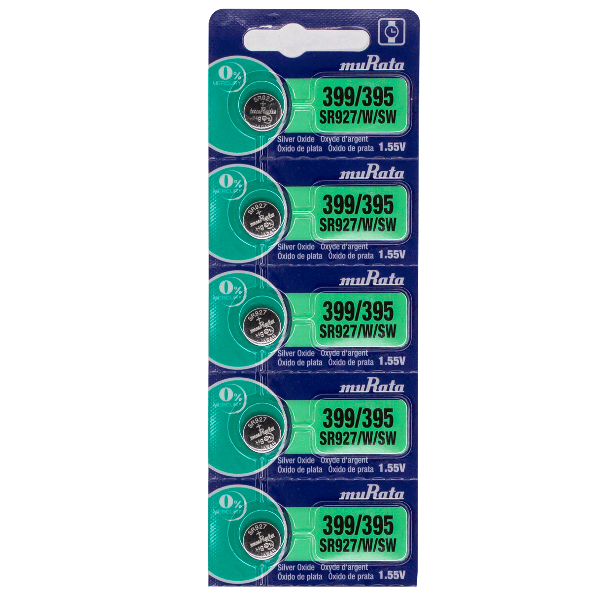 SR927-M-BATERIA MURATA OXIDO DE PLAT. BLX5 (395)