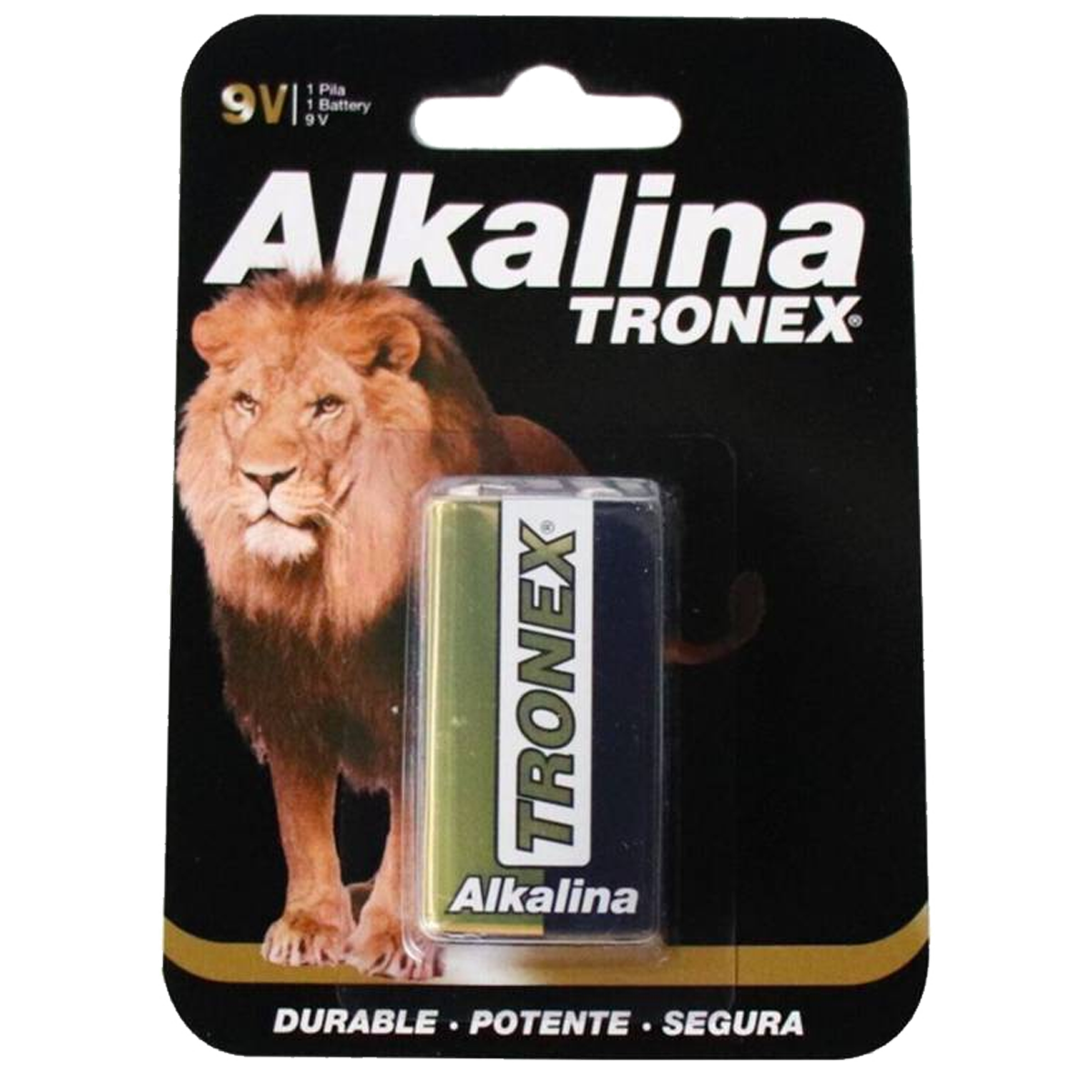 TR9VALK-BATERIA TRONEX 9V ALKALINA BL X 1