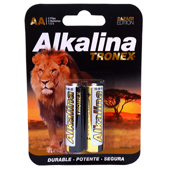 TRAALR6ALB2-BATERIA TRONEX AA ALCALINA BLX 2