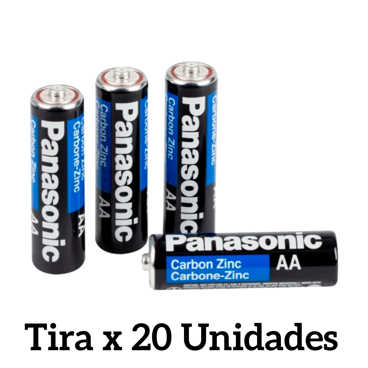 UM-3UHS-20H-BATERIA PANASONIC AA CARBON TIRA X 20 UN