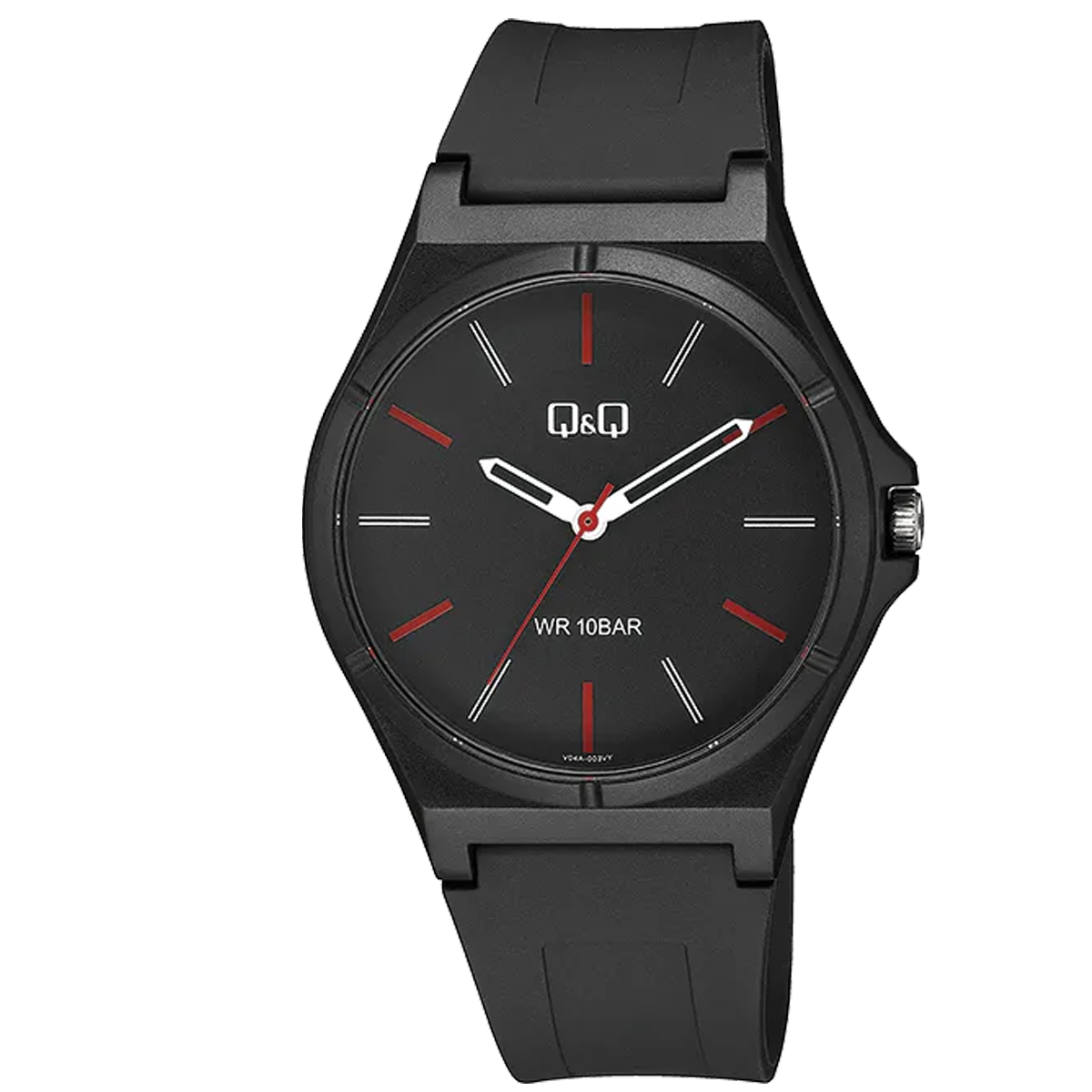 V04A-RELOJ Q&Q PLASTICO HOMBRE 10 BAR-003VY