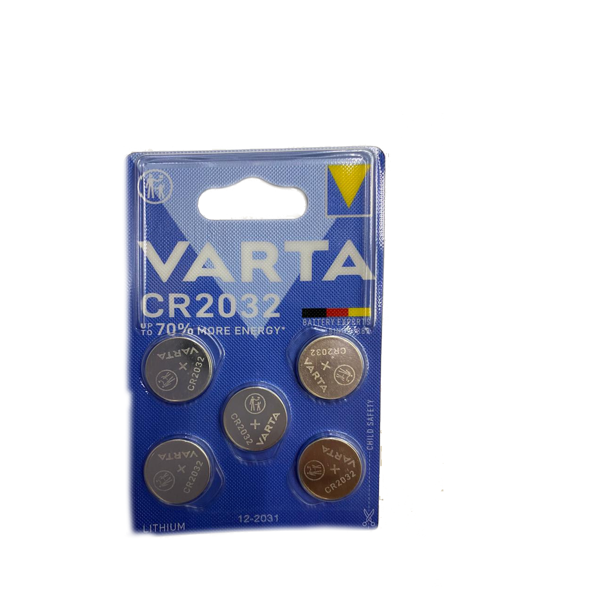 VCR2032-B5-BATERIA VARTA LITHIUM 3V BLSITER X 5